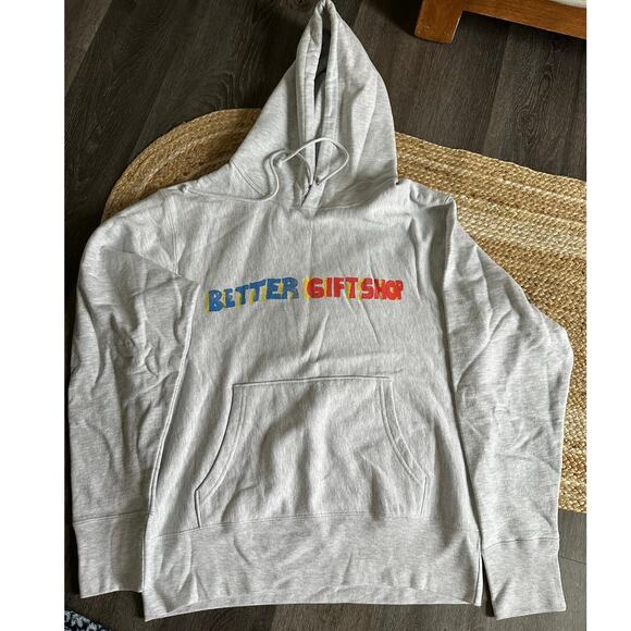BETTER GIFT SHOP Men's Better Gift Shop Hooded Sweatshirt Size L - Picture 1 of 6